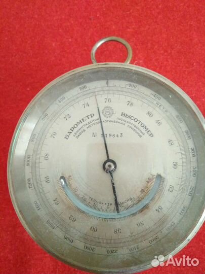 Барометр, высотомер