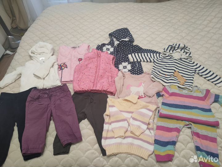 Вещи на девочку 74-80 размер