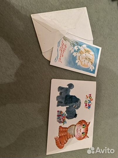 Открытки и конверты СССР