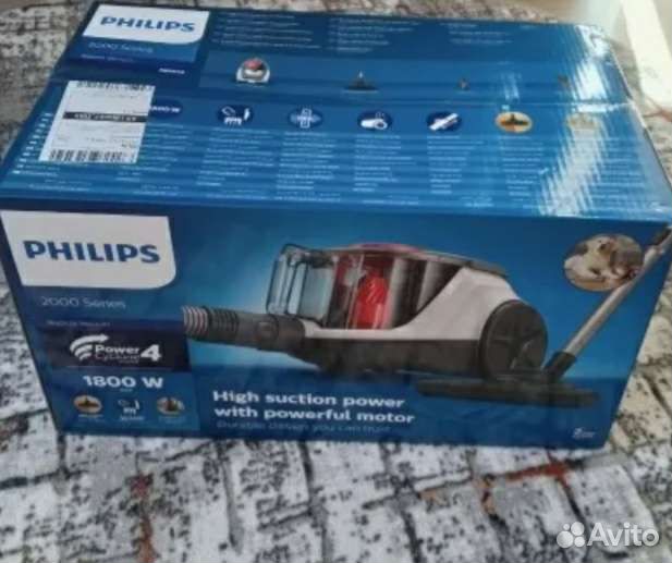 Пылесос philips новый