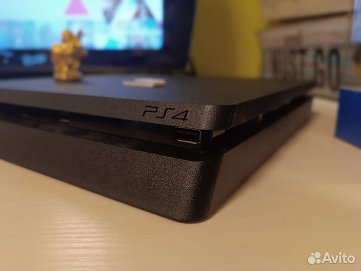 Прошитая PlayStation 4 Slim 2TB HEN 9.00 + 50 игр
