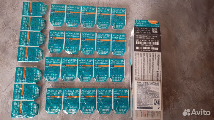 Контактные линзы Acuvue Oasys Astigmatism