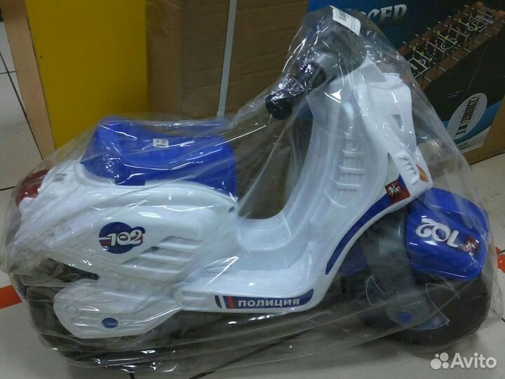 Каталка-мотоцикл детский новый