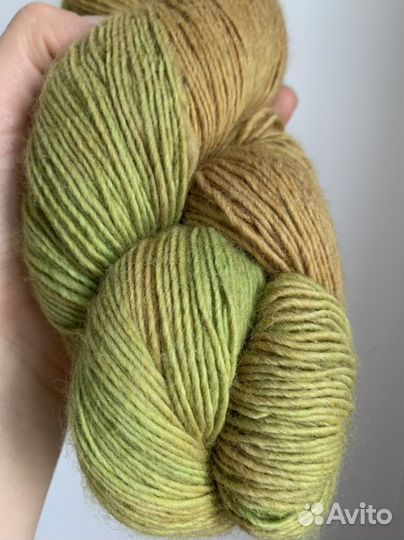 Пряжа ручного окрашивания