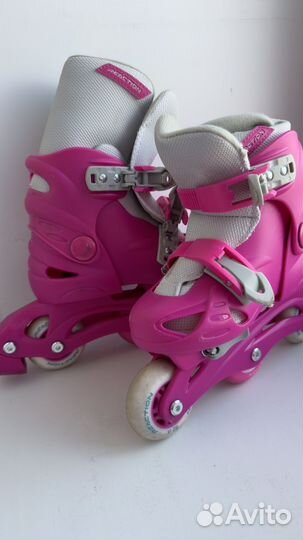 Роликовые коньки детские раздвижные