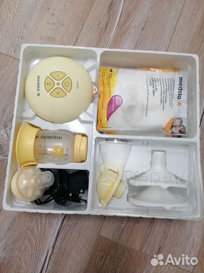 Молокоотсос medela swing flex электрический