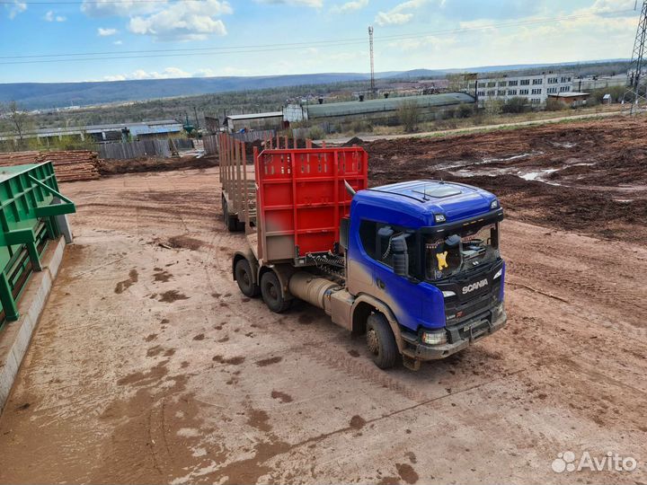 Водитель категории е (лесовоз scania G500 )