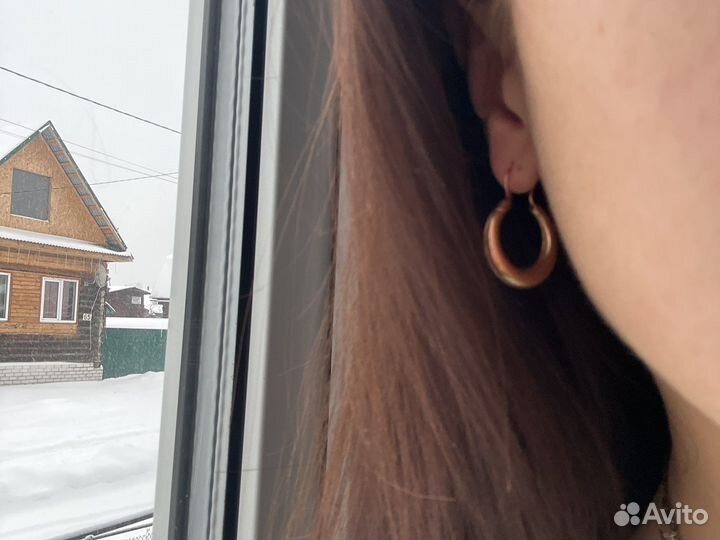 Золотые серьги СССР