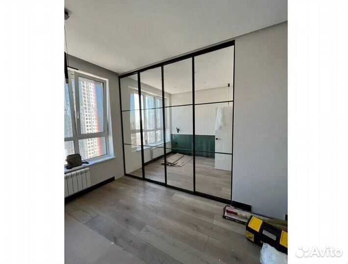 Раздвижная перегородка на заказ