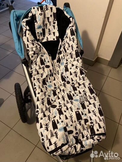 Конверт и варежки в коляску Leokid