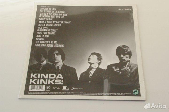 Пластинка Kinks – Kinda Kinks red редкая