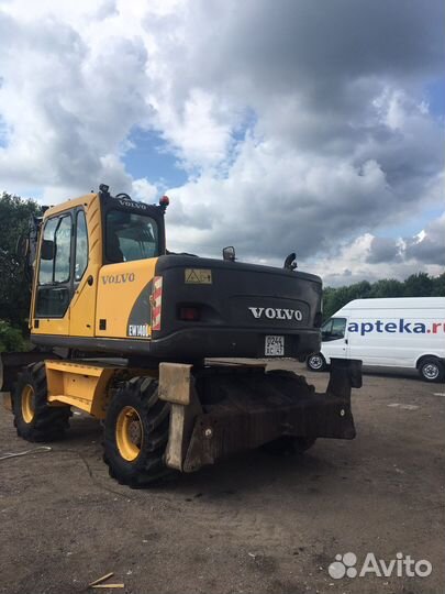 Колёсный экскаватор Volvo EW140В, 2005