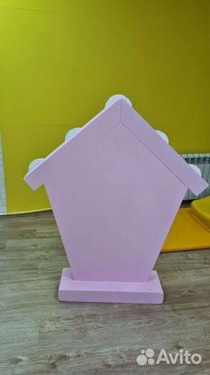 Реквизит фотосессии объёмные фигуры домик торт