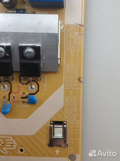 L55E7R NSM BN44-00878C samsung QE49Q6fnal