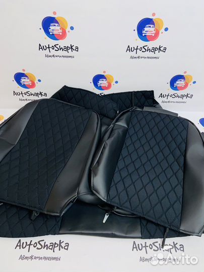 Чехлы из жаккарда на Ваз 2110 Лада Приора