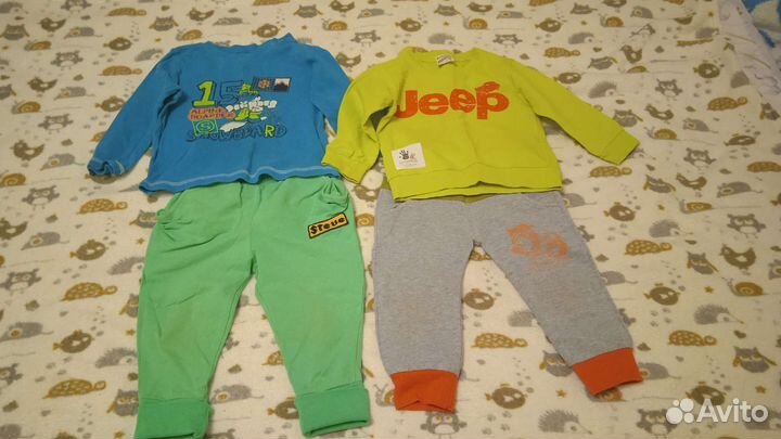 Вещи пакетом для мальчика 1-2 года