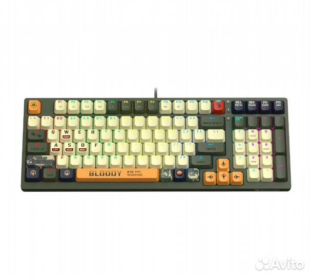 Игровая клавиатура A4Tech Bloody S98 aviator новая