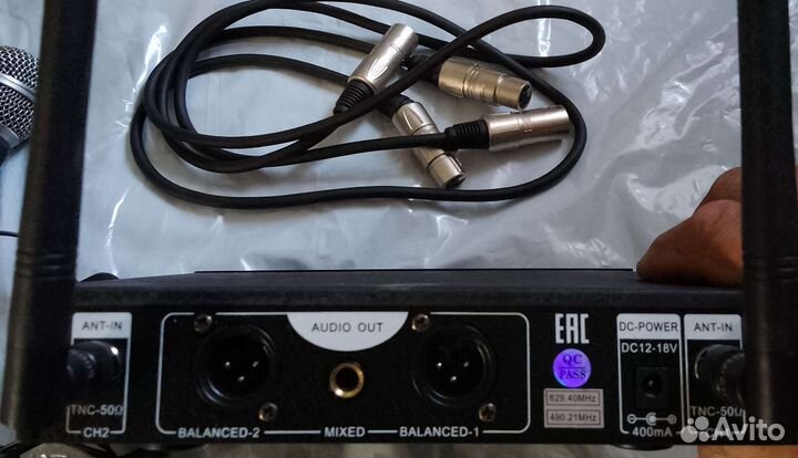 Микрофонная радиосистема на один микрофон