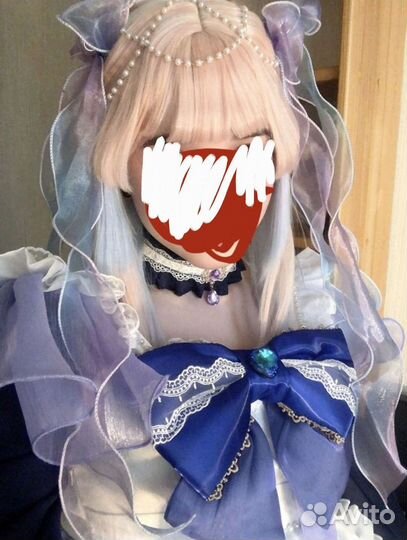 Косплей мейд кокоми геншин фулл