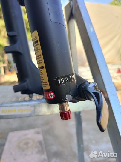 Вилка Suntour XCR 130мм Boost 34мм 27.5