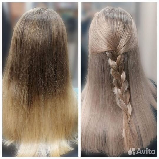 Сложные окрашивания и стрижки