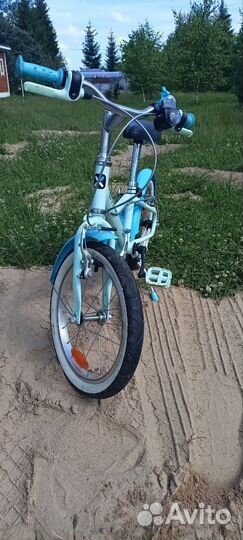 Велосипед детский B'twin 500 Blue Princess 16