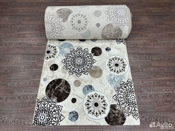 Ковер, ковровая дорожка 1.5м бежевая