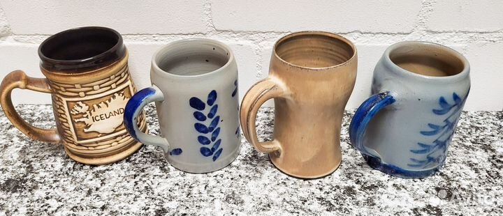 Винтажные пивные кружки