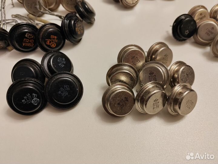 Транзисторы кт, гт, П не паянные СССР