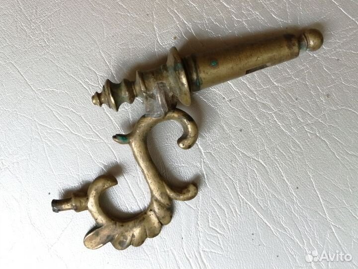 Ручка краник от самовара латунь