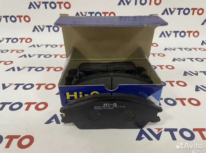 Колодки тормозные передние хендай акцент