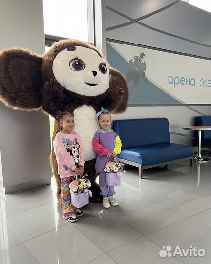 Чебурашка поздравление Аниматор зайка мишка