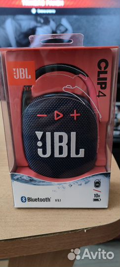 Беспроводная колонка jbl clip 4