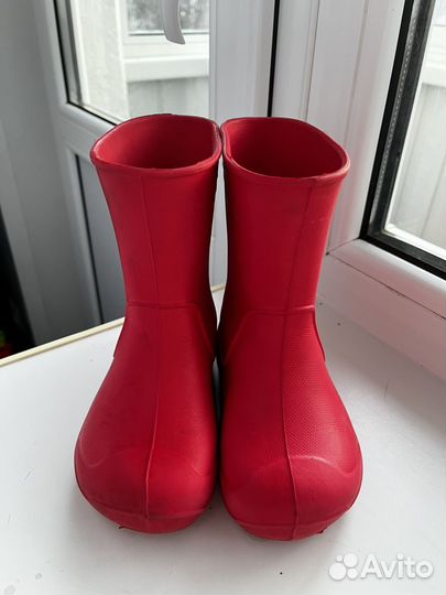 Резиновые сапоги для девочки