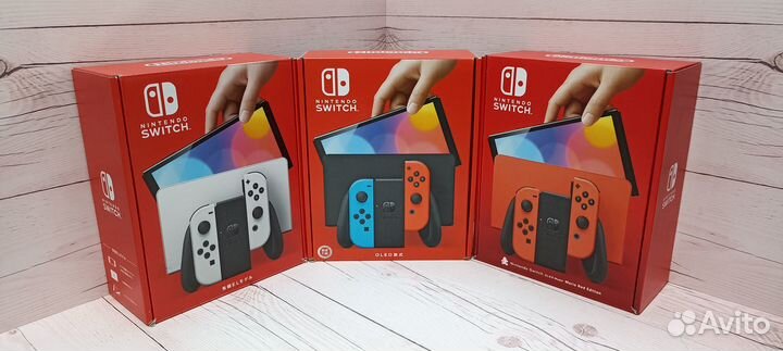 Nintendo Switch Oled + Прошитые/Чипованные