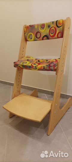 Детский растущий стул конек горбунок