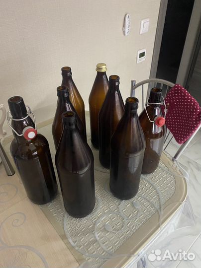 Бутылки бугельные