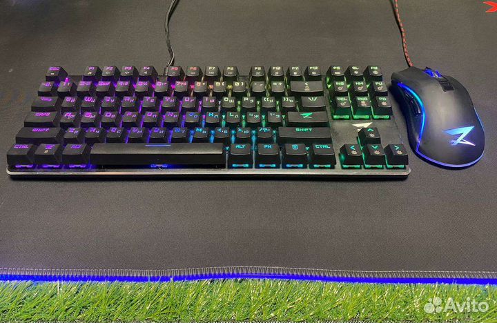 Игровой набор (клавиатура,коврик,мышка)