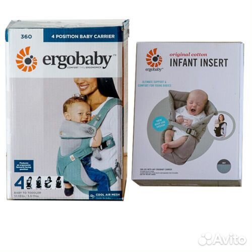 Ergo Baby 360 Cool Air Carbon + Доставка