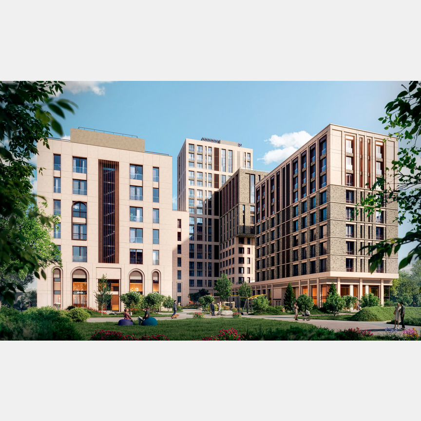 3-к. квартира, 71,4 м², 15/19 эт.