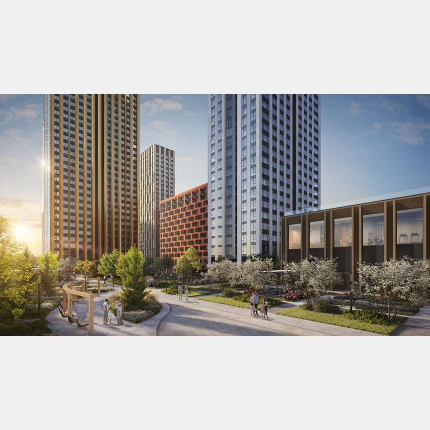 1-к. квартира, 33,7 м², 27/42 эт.