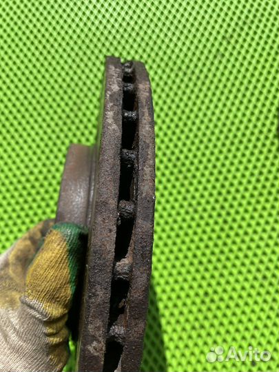 Диск тормозной передний рено лагуна 1