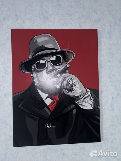 Бюст картины тупак еминем