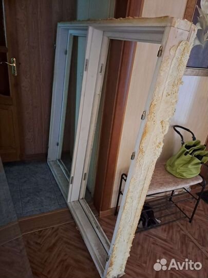 Деревянные оконные рамы бу