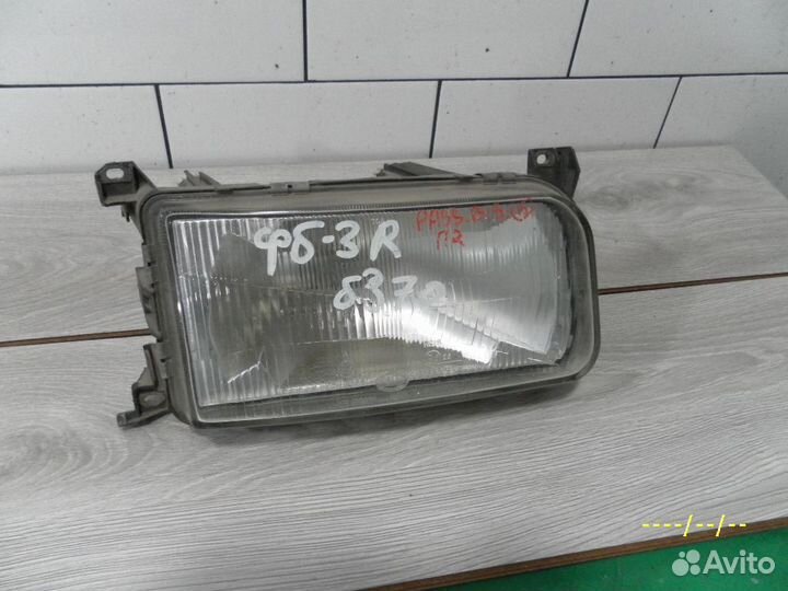 Фара правая volkswagen passat b3