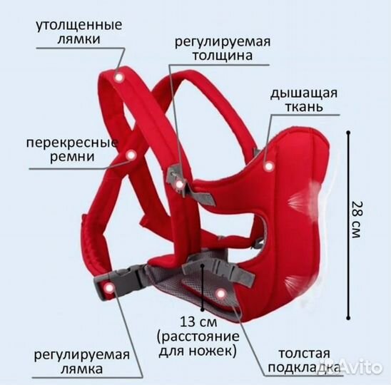 Рюкзак переноска кенгуру