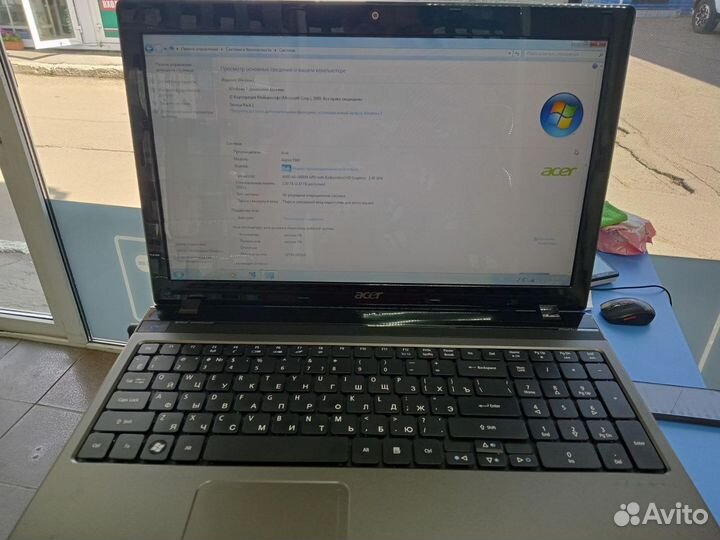Ноутбук Acer Aspire 5560-6343G32Mnkk