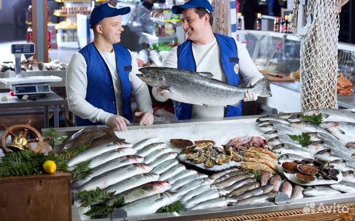 Магазин рыбы и морепродуктов с постоянным доходом