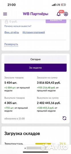 Менеджер аналитик маркетплейса Wildberries