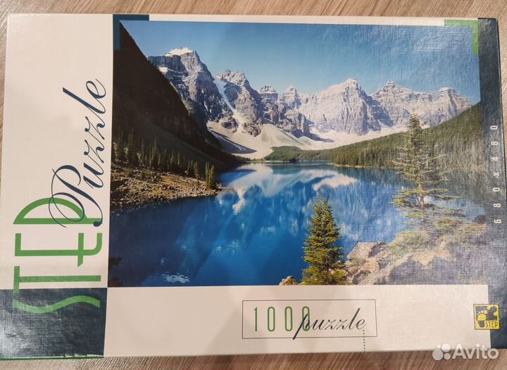 Пазл Step Puzzle-1000 79047 Озеро в горах. Канада